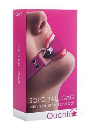 Solid Ball Gag - Pink - Afbeelding 3