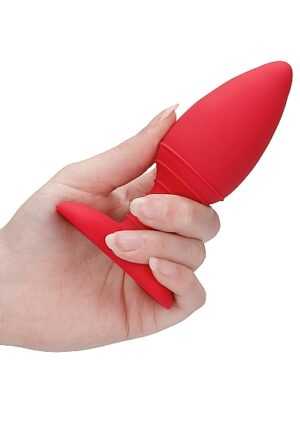 Elegance - Heating Anal Butt Plug - Glow - Red - Afbeelding 6