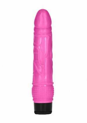 GC - 8 Inch Thin Realistic Dildo Vibe - Pink - Afbeelding 3