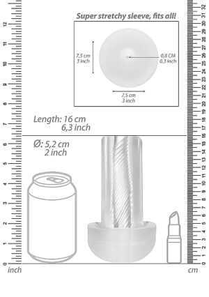 Rechargeable Automatic Cyber Pump with Sleeve - Transparent - Afbeelding 5