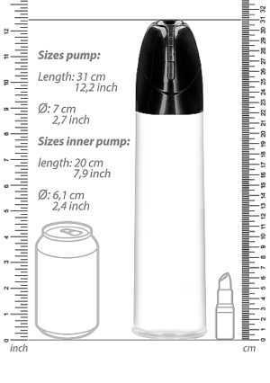 Rechargeable Smart Cyber Pump with sleeve - Transparent - Afbeelding 4