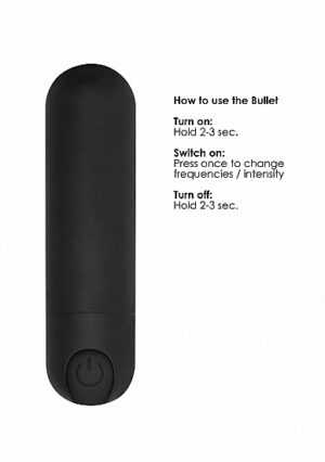 7 Speed Rechargeable Bullet - Black - Afbeelding 11