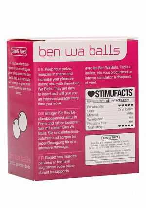 Ben Wa Balls - Heavy Weight - Silver - Afbeelding 3