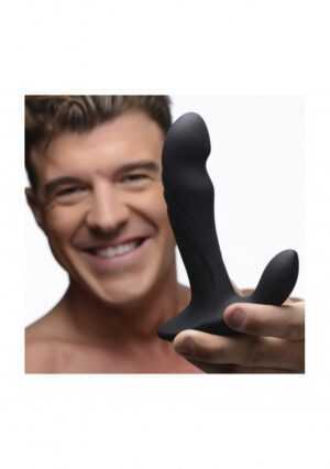 17X P-TRIGASM 3-in-1 Silicone Prostate Stimulator - Black - Afbeelding 7