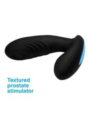 7x P-Thump Tapping Prostate Vibe with Remote Control - Black - Afbeelding 5