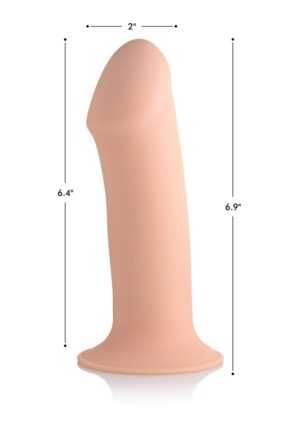 Squeezable Thick Phallic Dildo- Flesh - Afbeelding 7