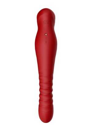 King Vibrating Thruster - Wine Red - Afbeelding 4