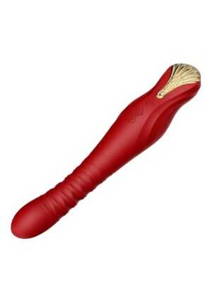 King Vibrating Thruster - Wine Red - Afbeelding 6