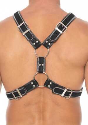 Z Series Scottish Harness - Leather - Black/Black - L/XL