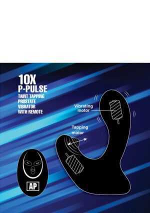 10X Silicone Prostate Stimulator + Remote - Afbeelding 4