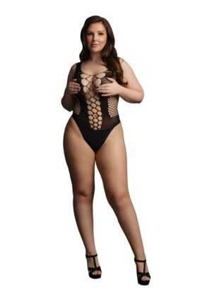 Contrast Fence Net Teddy - Black - OSX - Afbeelding 5