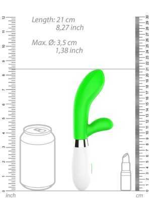 Achilles - Ultra Soft Silicone - 10 Speeds - Green - Afbeelding 4