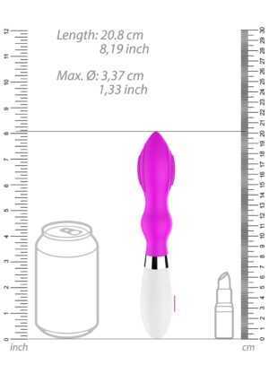 Astraea - Ultra Soft Silicone - 10 Speeds - Fuchsia - Afbeelding 5