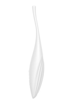 Twirling Joy Tip Vibrator - White