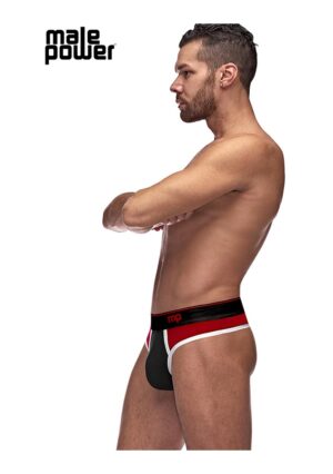 Retro Sport - Panel Thong - Black - L/XL