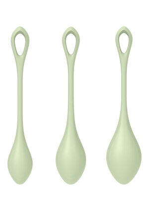 Yoni Power 2 - Balls Training Set - Light Green