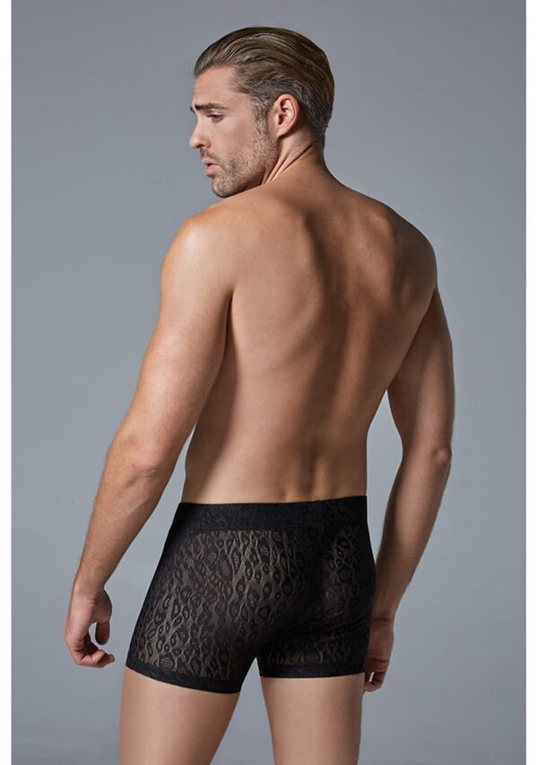 Leopard Boxer  - Black - S/M