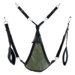 Triangle canvas sling - 3 or 4 points - Full set - Kaki