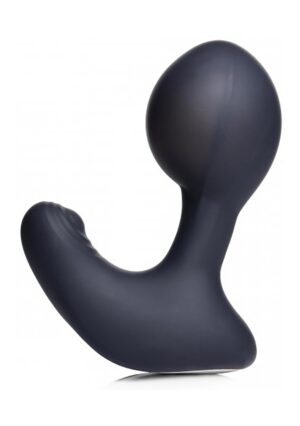 10X Inflatable and Tapping Prostate Vibe w/ Remote - Afbeelding 3