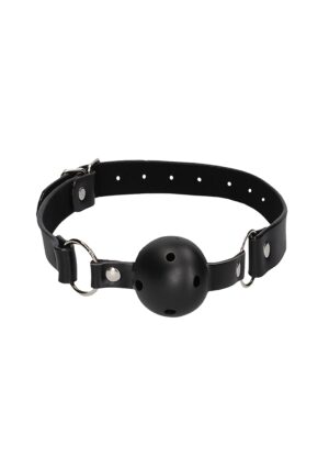 Breathable Ball Gag With Nipple Clamps - Afbeelding 5