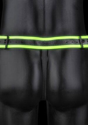 Buckle Jock Strap - GitD - Neon Green/Black - L/XL - Afbeelding 4