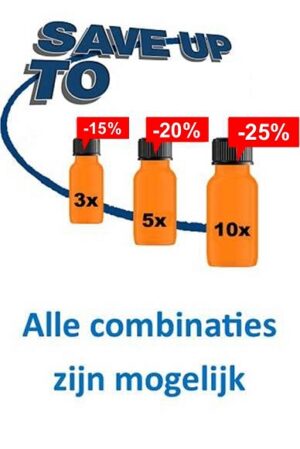 Alle poppers combinaties zijn mogelijk