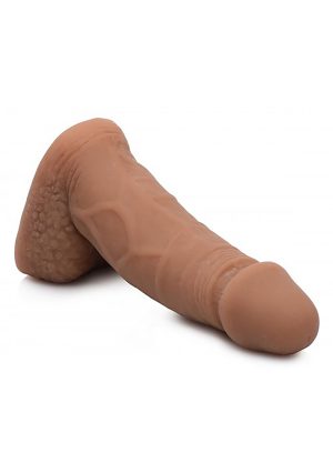 Large Bulge Packer Dildo - 6.5" Medium