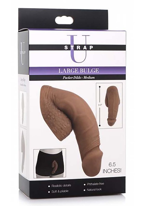 Large Bulge Packer Dildo - 6.5" Medium