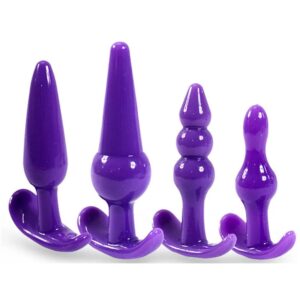 * basic beginners butt plug set black (kopie)