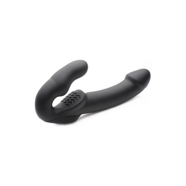 SU Evoke Super Charged - Vibrating Strapless Dildo - Black