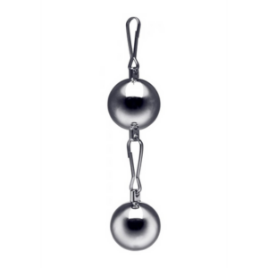 Oppressor's Orb 8 Oz Ball Weight with Connection Point - Silver