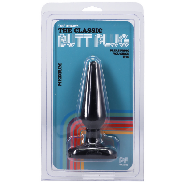 Butt Plug Black Medium