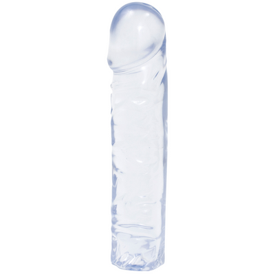 Crystal Jellies - 8 Inch Classic Dong - Transparent