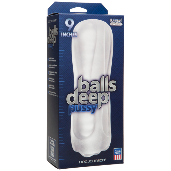 Balls Deep - ULTRASKYN 9 Inch Stroker - Ass - White