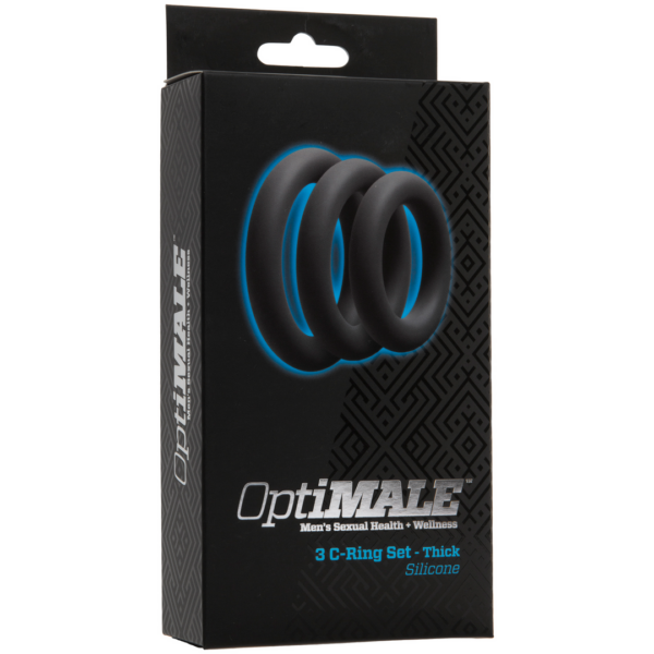 OptiMALE C-Ring 3 Set Slate Thick