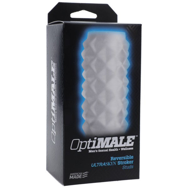 OptiMALE - Reversible ULTRASKYN Stroker - Studs - White