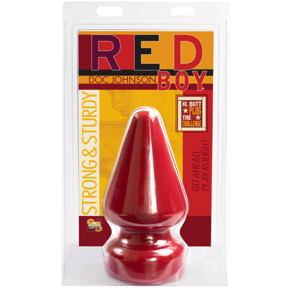 Red Boy Extra Large Butt Plug The Challenge