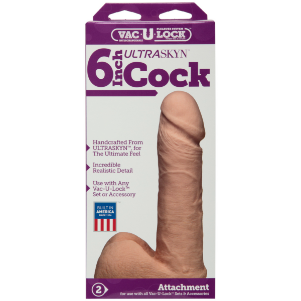 Vac-U-Lock - UR3 Cock - 6 Inch