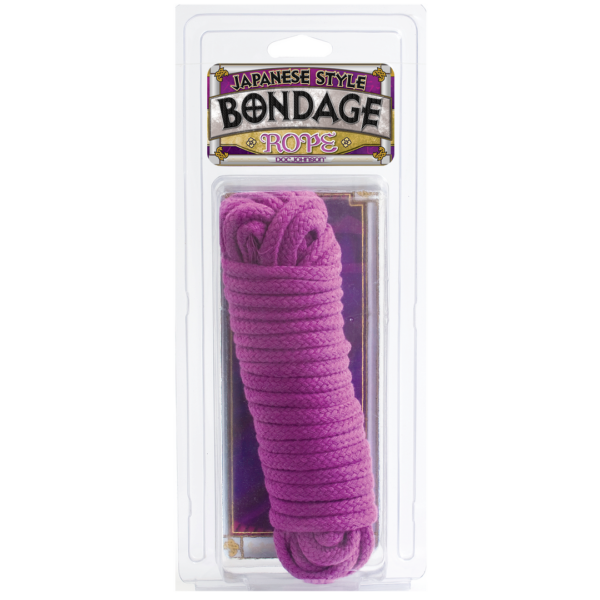 Cotton Bondage Rope Japanesse - Style Purple