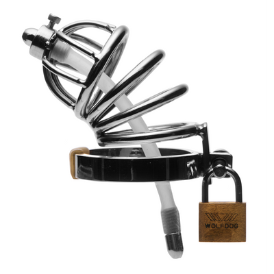 Master Series - Stainless Steel Chastity Cage