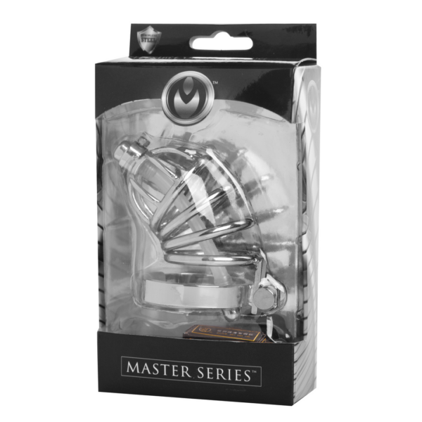 Master Series - Stainless Steel Chastity Cage