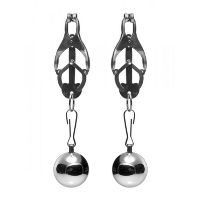 Master Series - Deviant Monarch Weighted Nipple Clamps