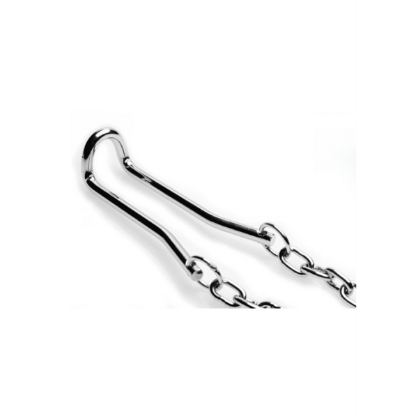 Heavy Hitch Ball Stretcher Hook with Weights - Silver