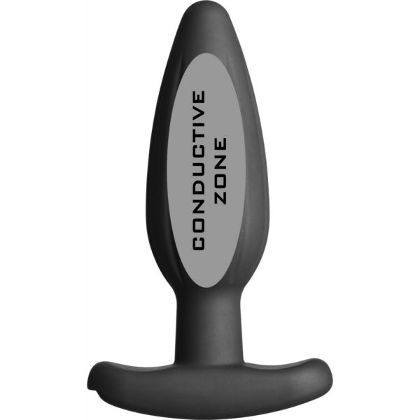 ElectraStim - "Rocker" Silicone Noir Butt Plug - Medium