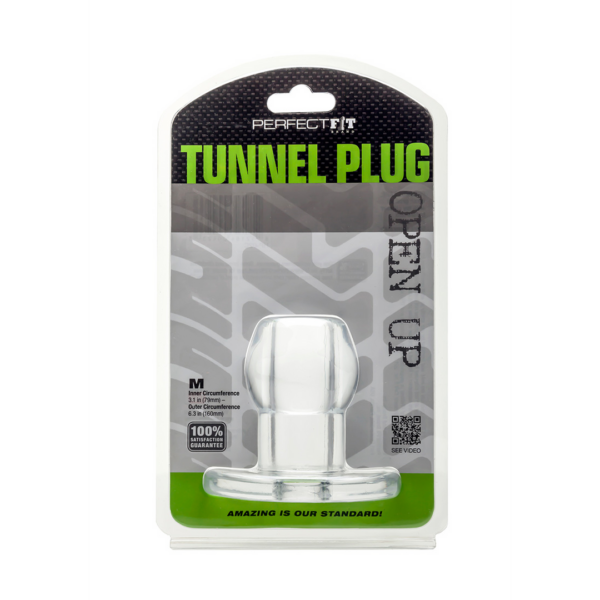 PerfectFit - Tunnel Plug   - Medium - Transparent