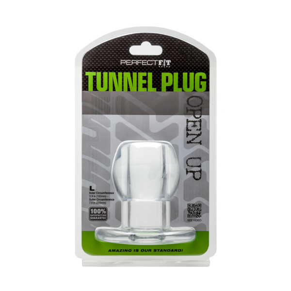 PerfectFit - Tunnel Plug  - Large -Transparent