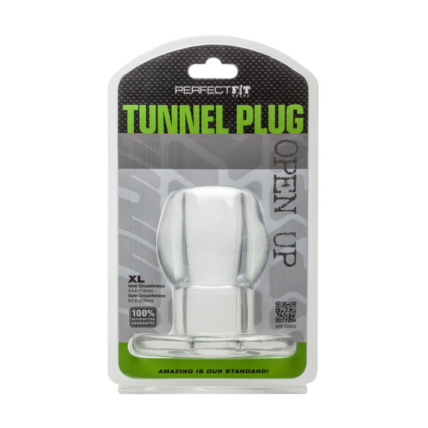 PerfectFit - Tunnel Plug  - X- Large - Transparent